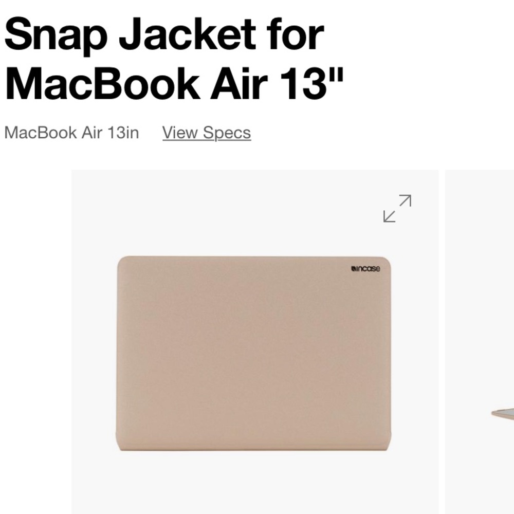 Incase Snap Jacket Case for a MacBook Air 13”